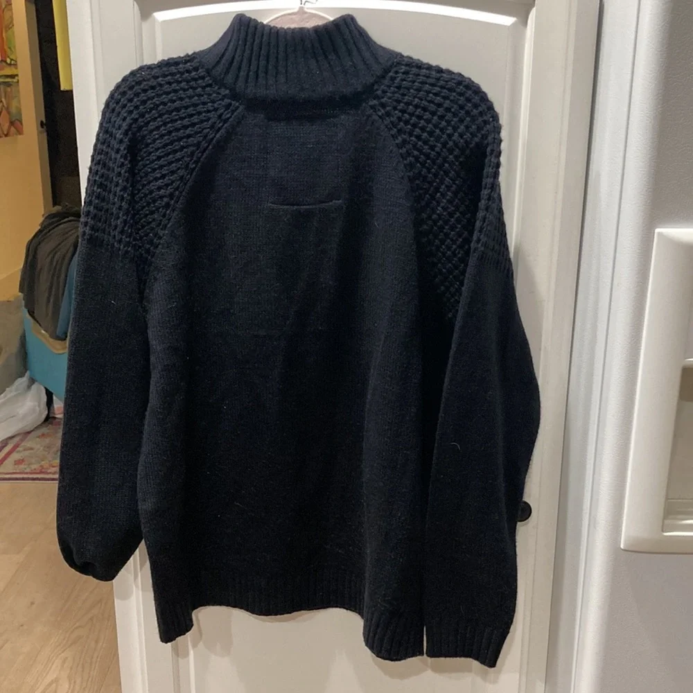 Men’s vintage weatherproof navy sweater large